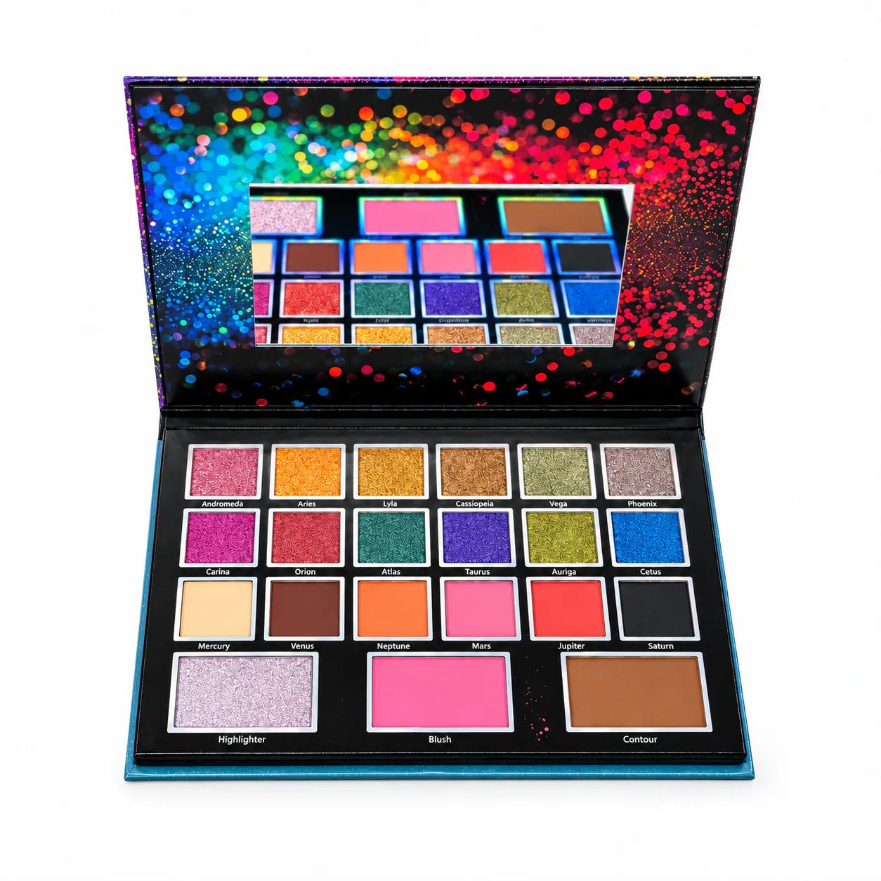 Everly Beauties 21colors Starlight Glam Studio Face & Eyeshadow Palette — Default