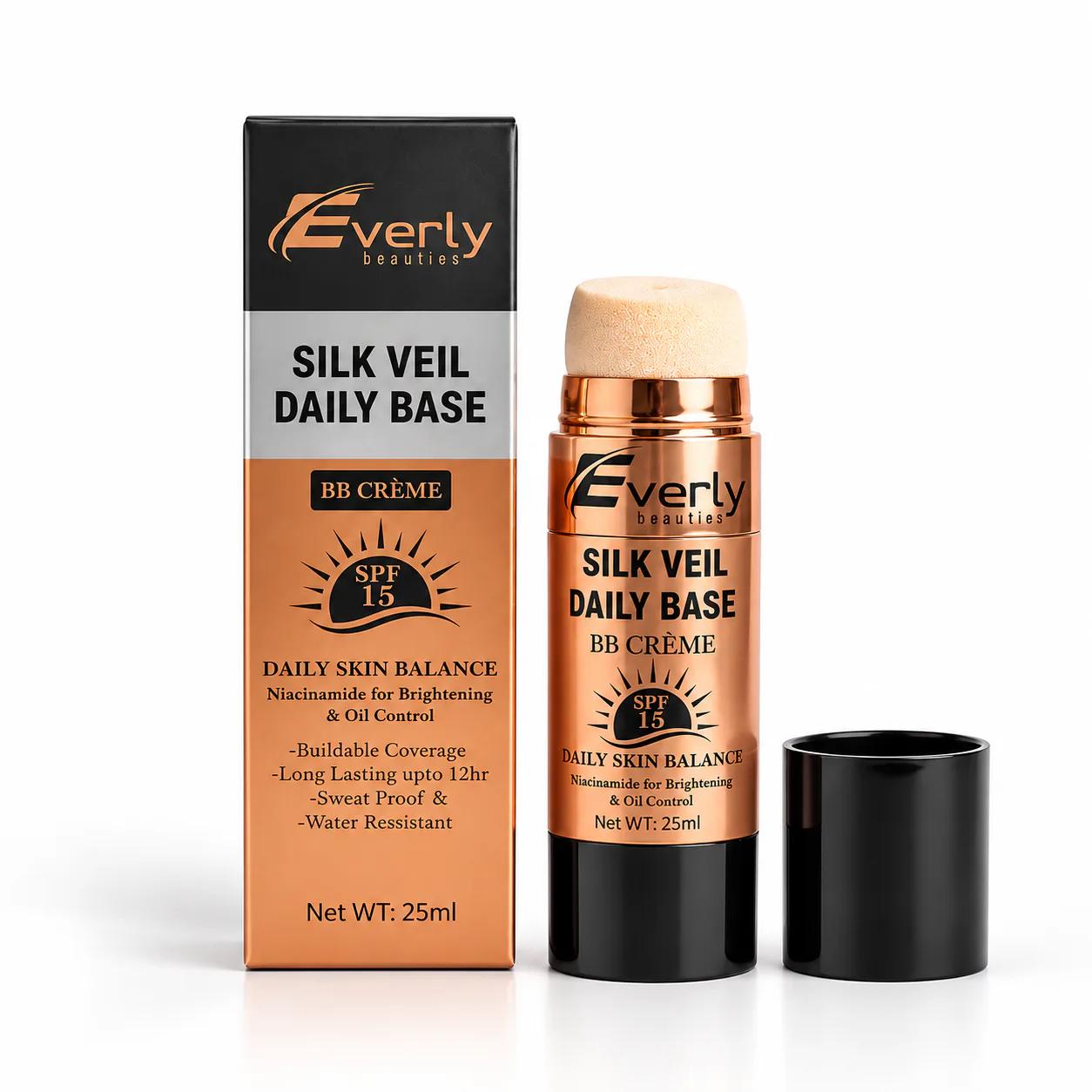 Everly Beauties Silk Veil Daily Base BB Crème SPF15 | Waterproof BB Cream