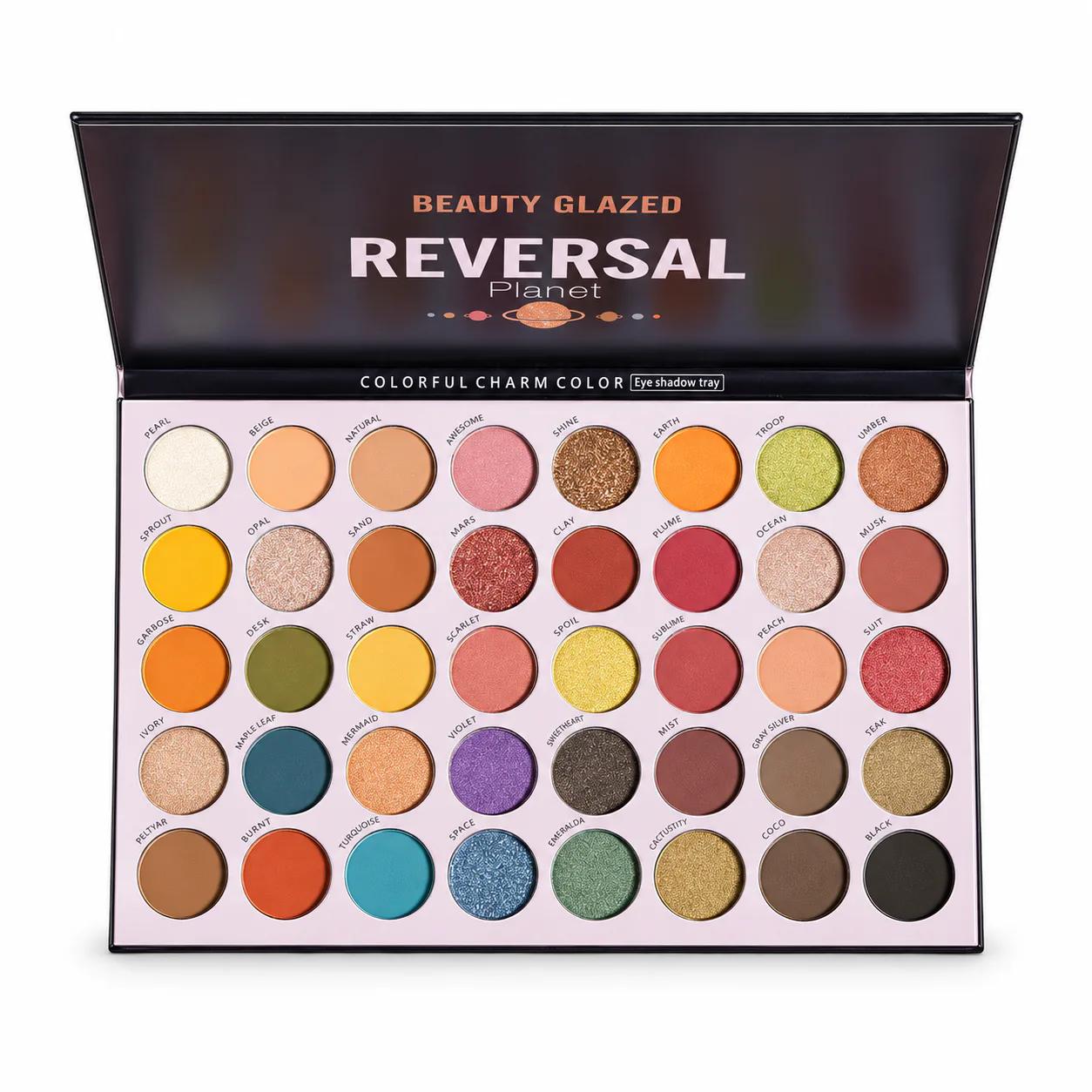 Beauty Glazed Reversal Planet Eyeshadow Palette | Matte, Shimmer & Glitter 40 Shades — Default
