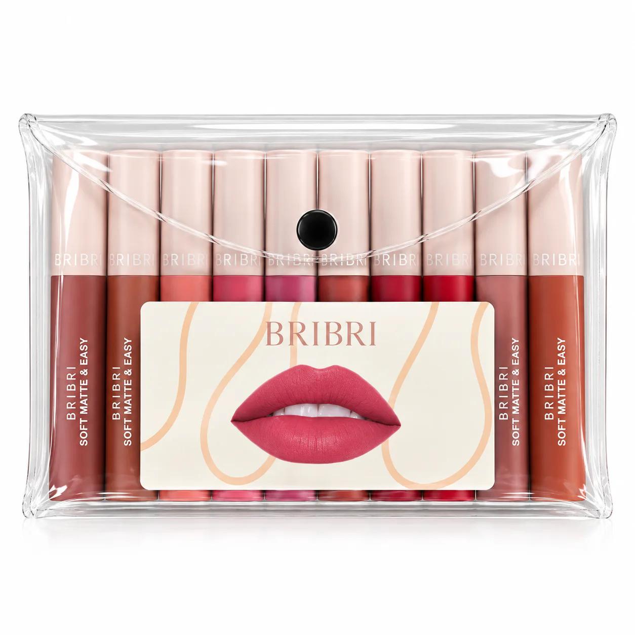 BRIBRI Soft Matte & Easy 10pcs Lipstick Set — Default