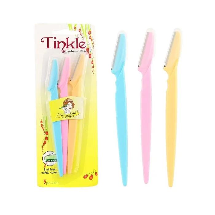Tinkle 3pcs Eyebrow Razor Set — Default