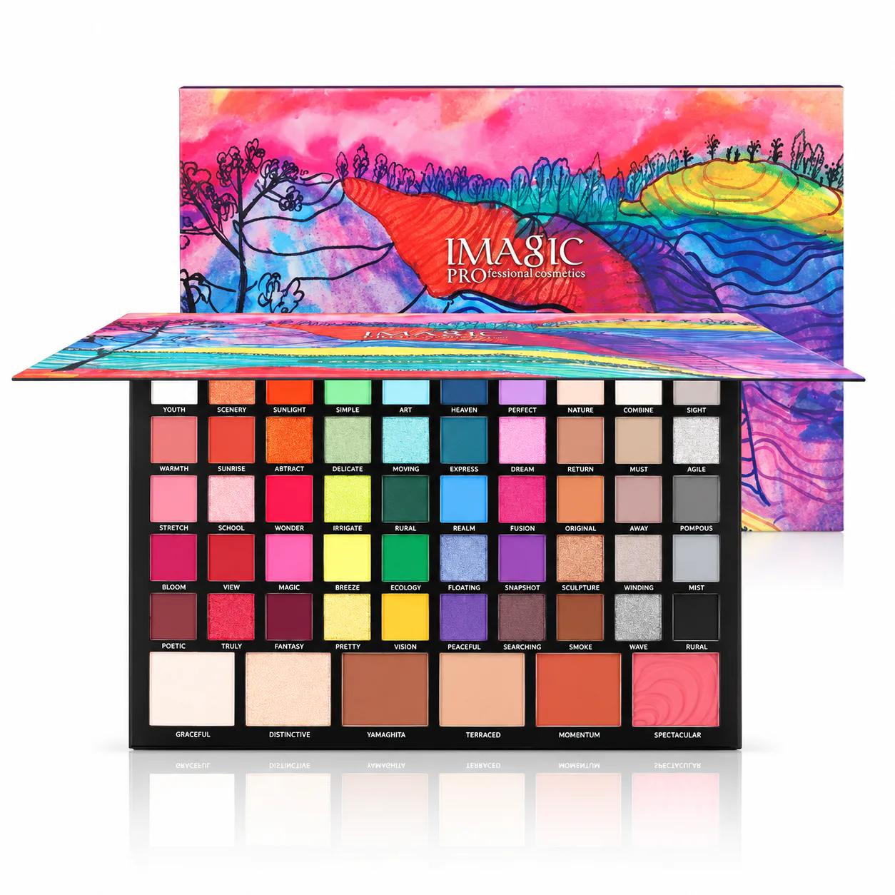 IMAGIC 56 Colors Terraced Eyeshadow Palette — Default