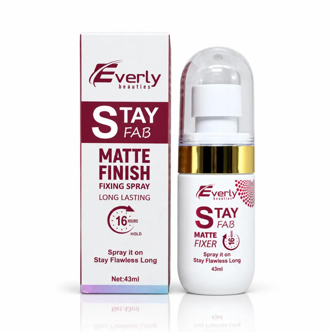 Everly Beauties Stay Fab Matte Finish Fixing Spray 43ml | Setting Spray — Default
