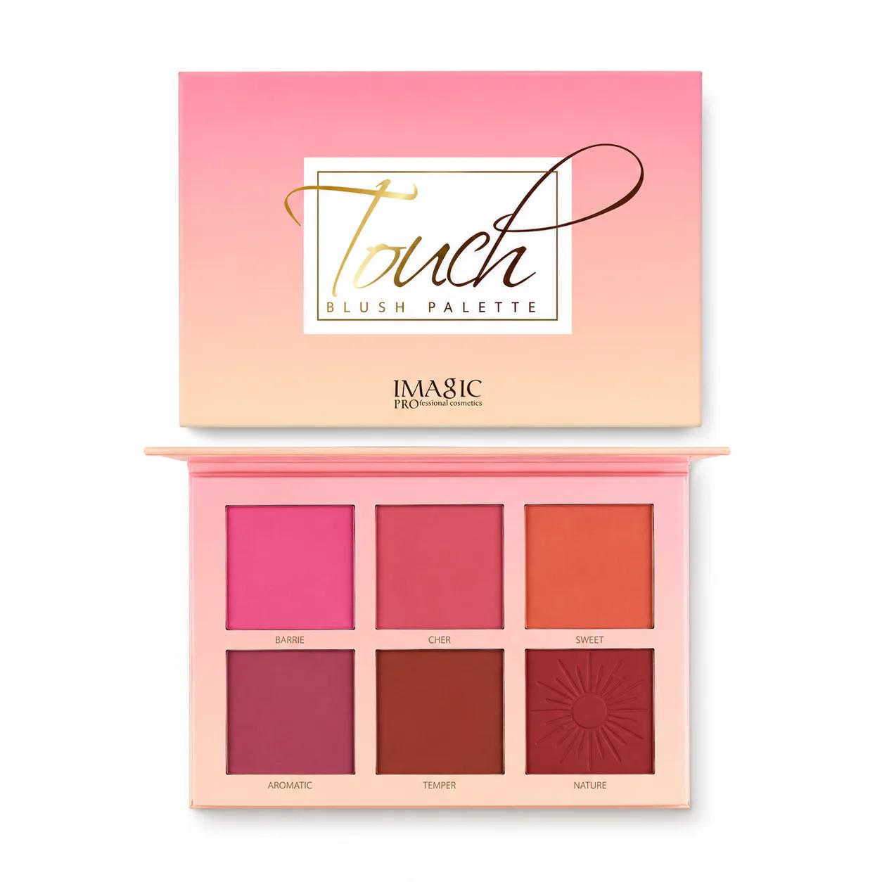 IMAGIC 6 Colors Touch Blush Palette — Default