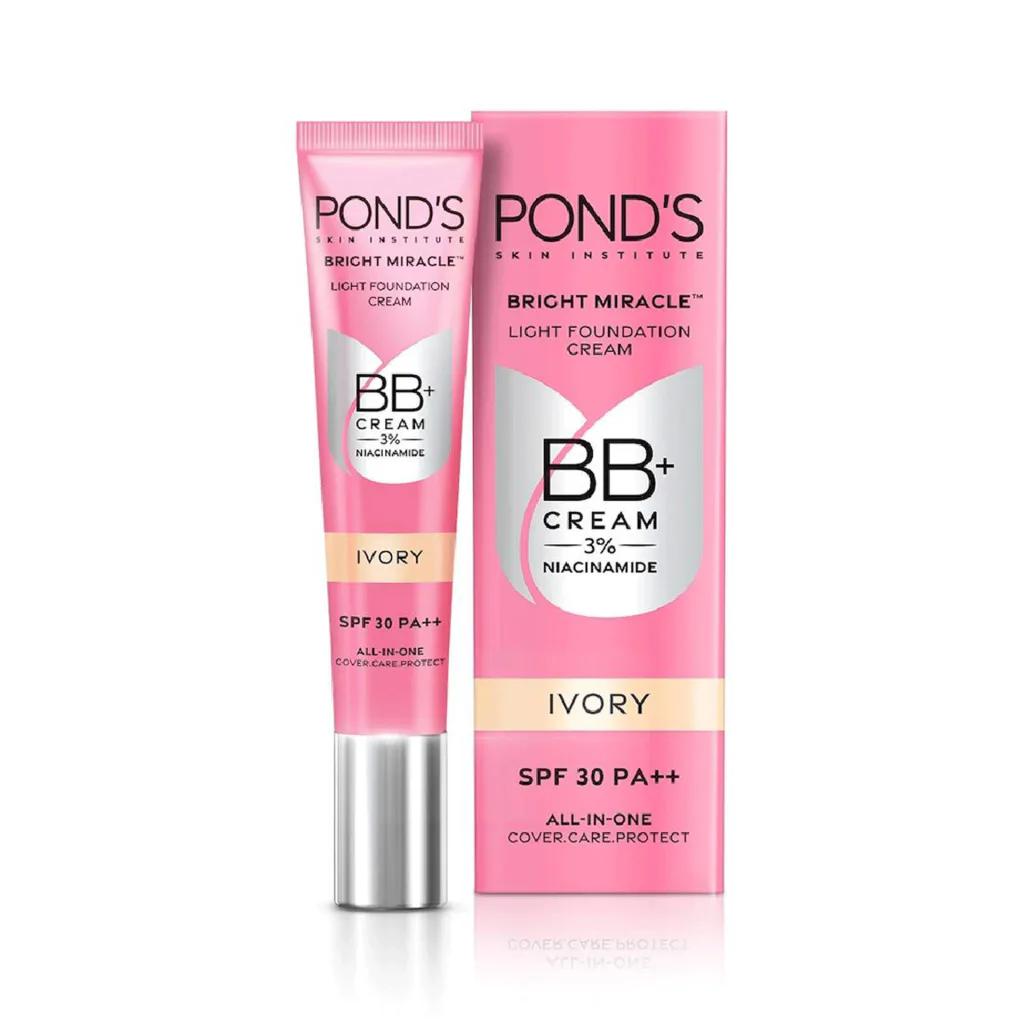 Ponds BB Cream Instant Spot Coverage + Light Makeup Glow – Ivory — Default