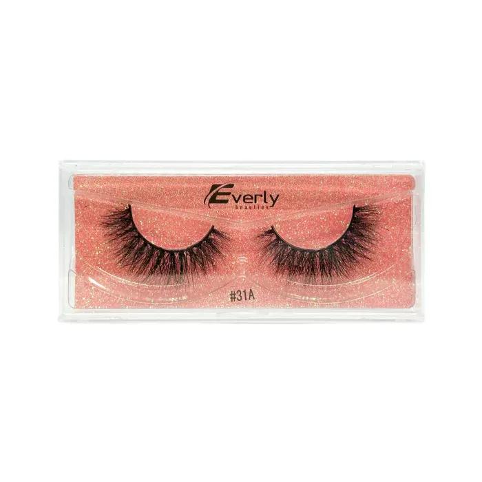 Everly Beauties Single Pair High Quality Mink Eyelash – 31A — Default