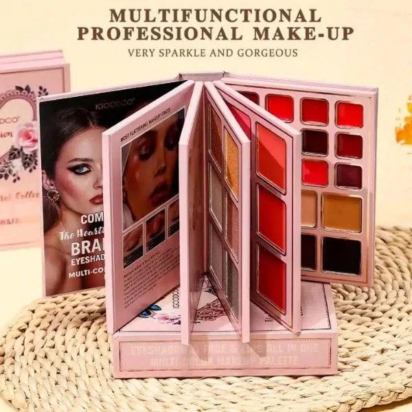 IGOODCO 178 Colors Eyeshadow Palette – 5 palettes in One Book — Default