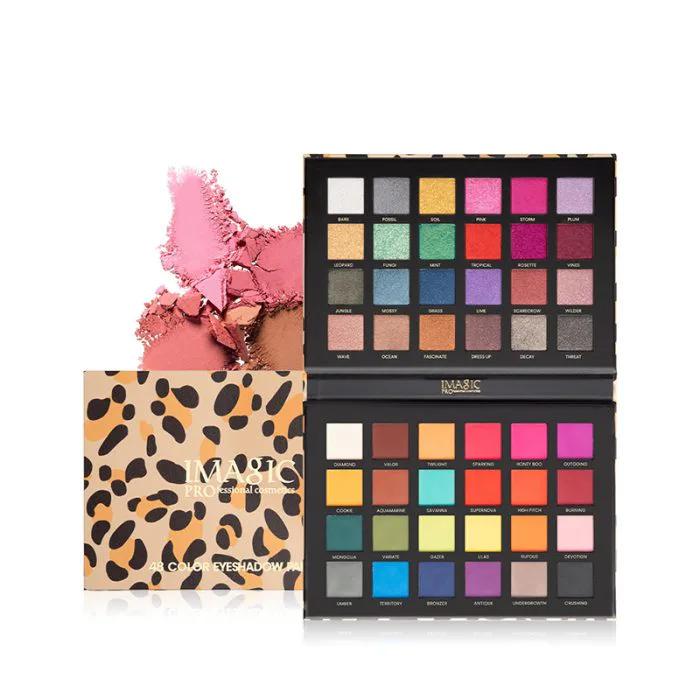 IMAGIC 48 Colors Tiger Print Eyeshadow Palette — Default