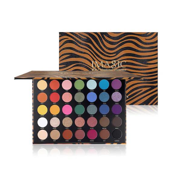 IMAGIC Zebra Pattern 35 Colors Eyeshadow Palette — Default