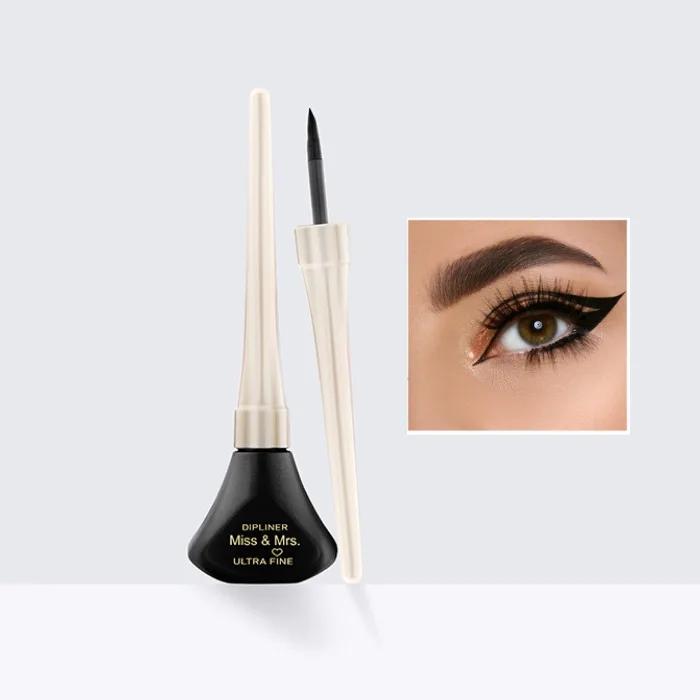 Miss & Mrs Ultra Fine Dipliner Eyeliner Black | Waterproof — Default