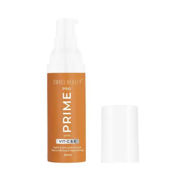 Swiss Beauty Prime Pro Primer with VIT-C & E Soft & Smooth Finish — Default