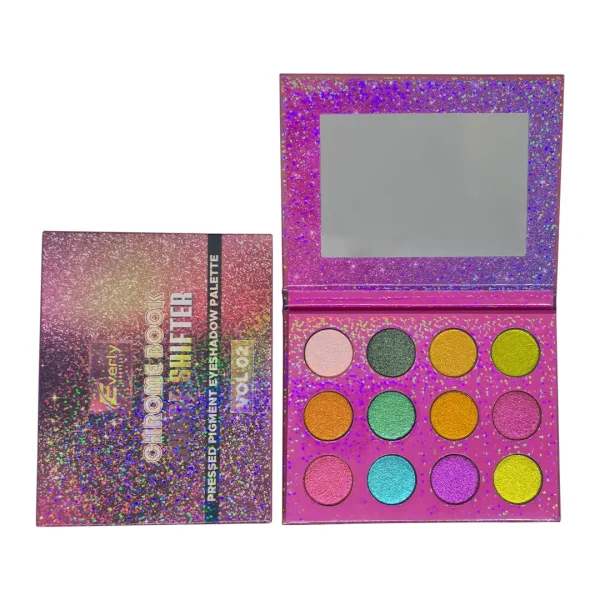 Everly Beauties 12 colors Chrome Book Shade Shifter Eyeshadow – Volume 2