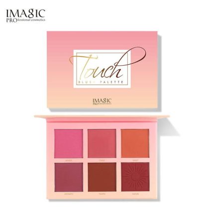 IMAGIC 6 Colors Touch Blush Palette