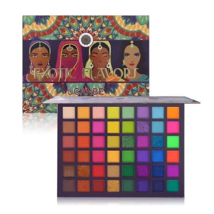UCANBE 48 Colors Exotic Flavors Eyeshadow Palette