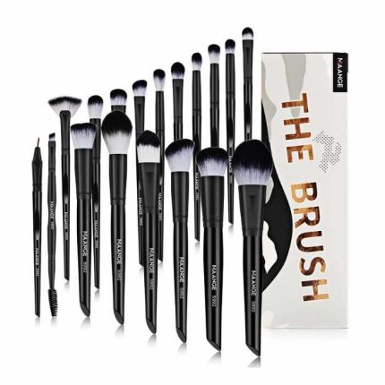 MAANGE 18Pcs The Brush Box - Black