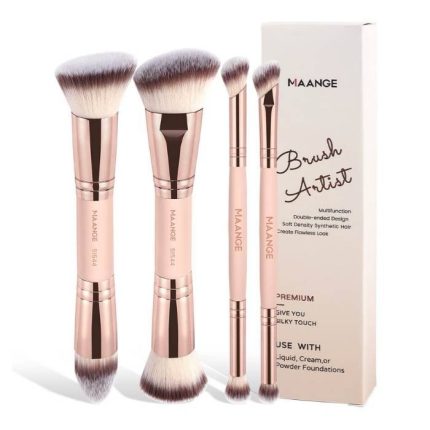 MAANGE 4pcs Artist Double Head Brush Set