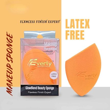 Everly Beauties GlowBlend Makeup Blender Sponge - Orange