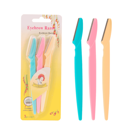 Tinkle Twinkle Eyebrow Painless 3pcs Facial Hair Remover Razor