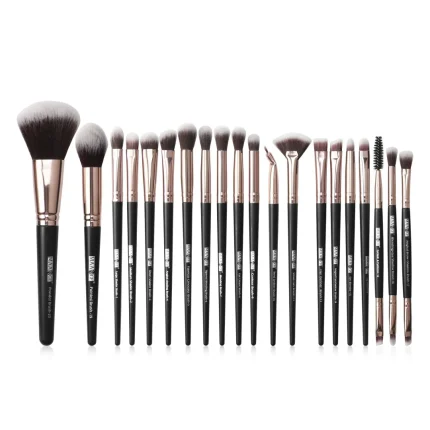 MAANGE 20Pcs Professional Eye Makeup Brushes Set - Black