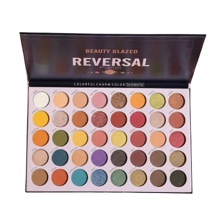 Beauty Glazed Reversal Planet Eyeshadow Palette | Matte, Shimmer & Glitter 40 Shades