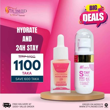 Everly Beauties Primer Serum+Dewy Setting Spray Combo