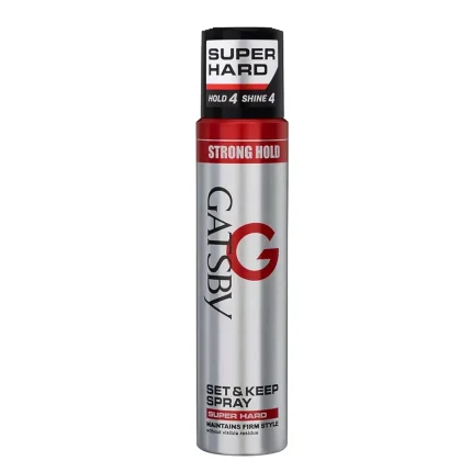 GATSBY Super Hard Set & Keep Styling Hair Spray