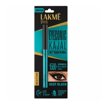 Lakme Eyeconic Kajal - Deep Black