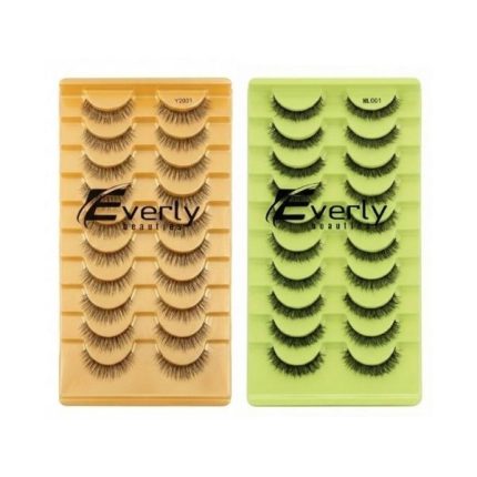 Everly Beauties 10pairs ML/Y Series False Eyelash Set