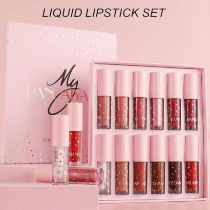 My Handaiyan 12pcs Liquid Lipstick Set - New