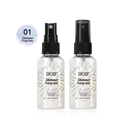 BOB Shimmer Fixing Mist Hydrating Setting Spray - Shade 01 White (50ml) | Single