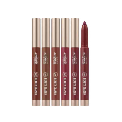 Beauty Glazed Automatic Lip Crayon | Long Stay | Waterproof