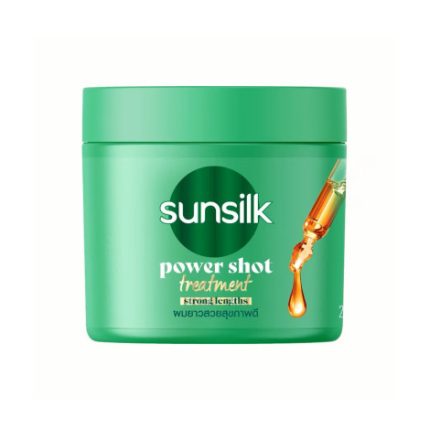 Sunsilk Power Shot Treatment Strong Lengths Hair Mask - Green