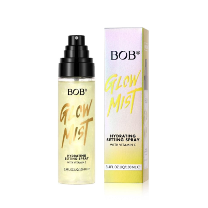 BOB Glow Mist Hydrating Setting Spray With Vitamin C | Yellow  - 100ml