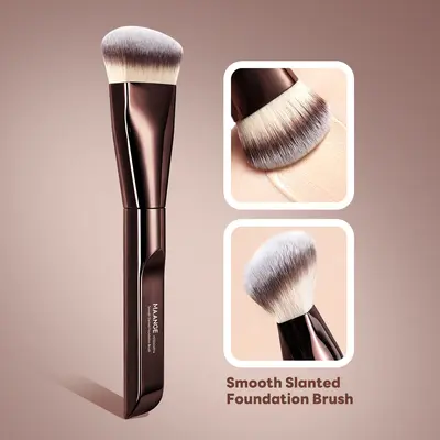 MAANGE Single Angled Shaping Contour Brush - Brown